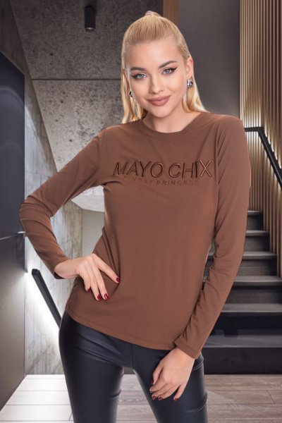 Light hímzett póló/ F