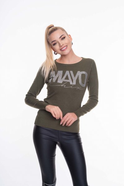 Nápoly kötött pulóver 