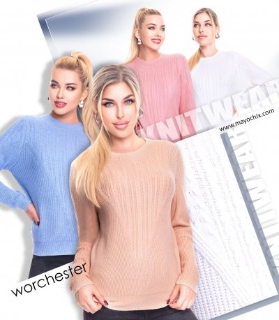 Worcester kötött pulóver/ F