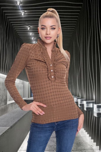 Alice mintás póló/ F