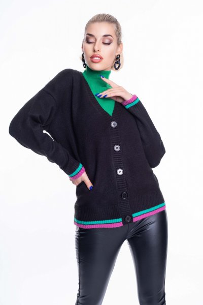 Padulle kötött kardigán/ F