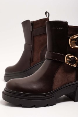 Műbőr bokacsizma 5222/ F