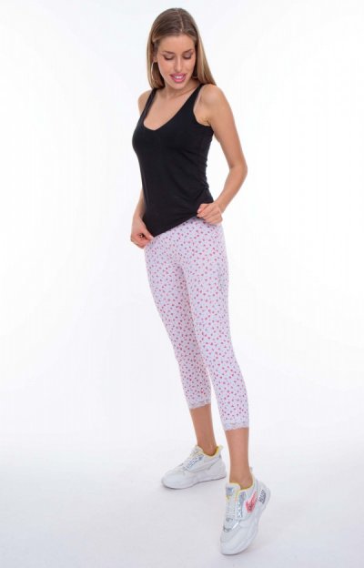 Slim mintás nadrág [o]