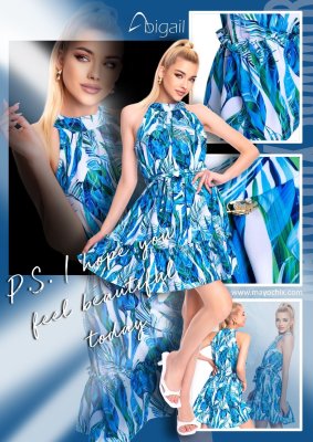 Abigail mintás ruha II.