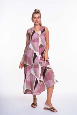 Anette mintás ruha/ S