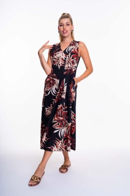 Anette mintás ruha/ S