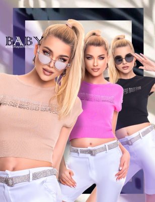 Baby kötött póló/ S