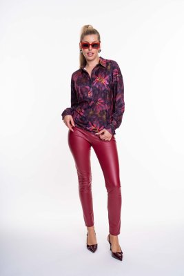 Barcelona mintás blúz  /F