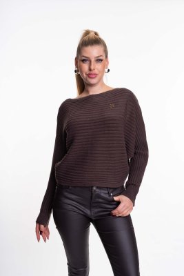 Bump kötött pulóver/ F