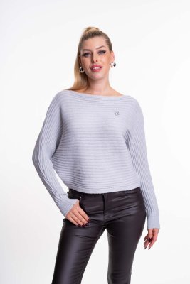 Bump kötött pulóver/ F