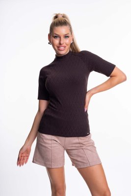 Glasgow mintás garbó/ F