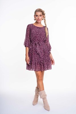 Hennessy mintás ruha/ F