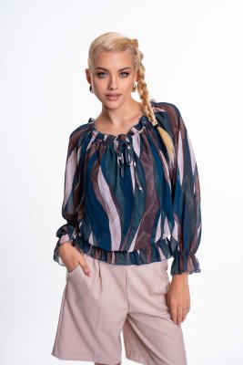 Jameson mintás blúz/ F