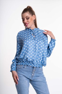 Karlof mintás blúz/ S