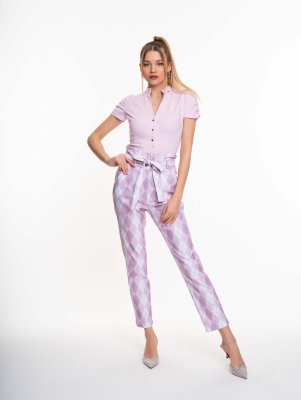 Lady mintás nadrág/ S