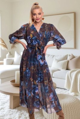 Malfy mintás ruha/ F