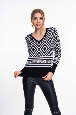 Angola kötött pulóver/ F