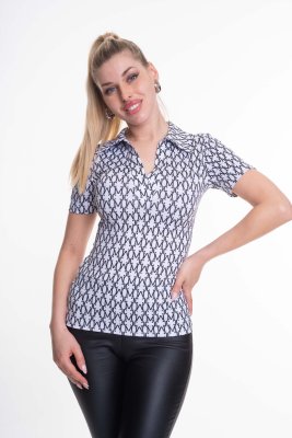 Astor mintás póló/ S