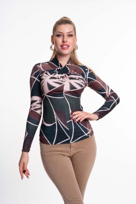 Betty mintás póló/ F