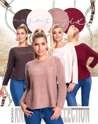 Bonanza kötött pulóver ,,kis csili