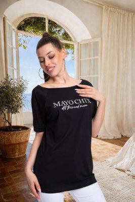 Bronz strasszos póló/ S