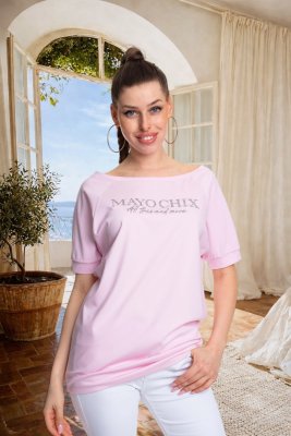 Bronz strasszos póló/ S