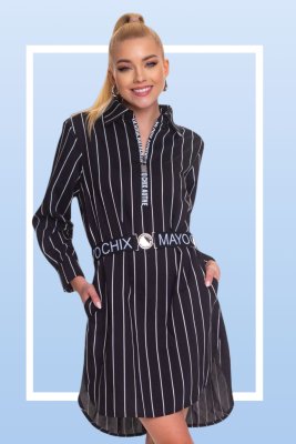 Catlin csíkos tunika/ S