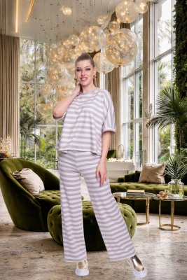 Clair csíkos pulóver /S