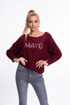 Classy kötött pulóver ,,nagy csili