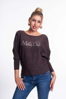 Classy kötött pulóver ,,nagy csili