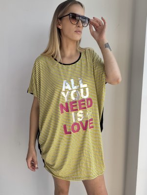 Color csíkos tunika [o]