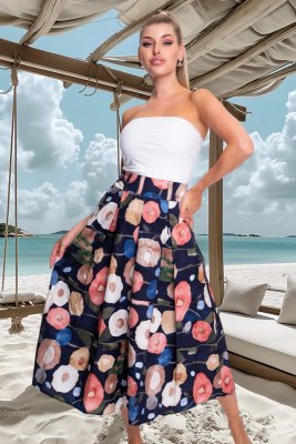 Creston mintás szoknya