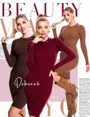 Deborah kötött ruha/ F