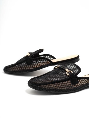 Fekete papucs 6122/ S