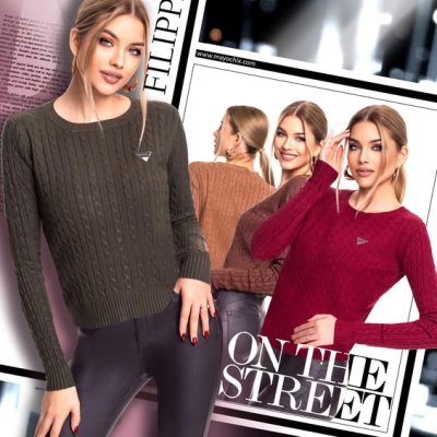 Filippa kötött pulóver/ F