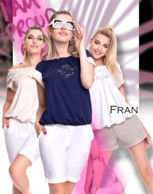 Fran viscose blúz/ S