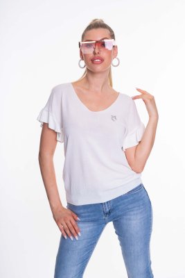 Free kötött póló/ S