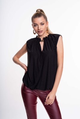 Freya mintás alkalmi felső/ F