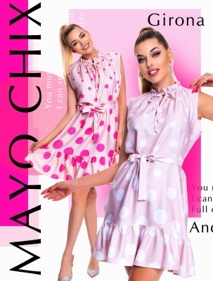 Girona mintás ruha/ S