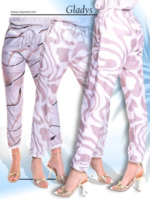 Gladys mintás nadrág/ S