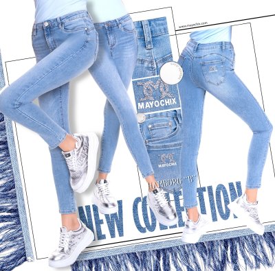 Hamburg strasszos farmer/ S