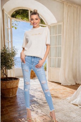 Hamburg szaggatott farmer II./ S