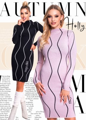 Holly kötött ruha/ F