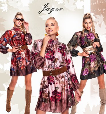 Jager mintás ruha/ F