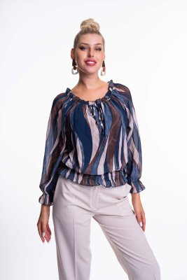 Jameson mintás blúz/ F