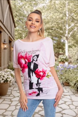 Jenna mintás póló/ S