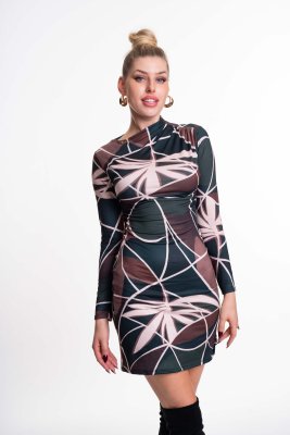 Kenya mintás ruha/ F