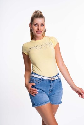 Light dombornyomott póló 