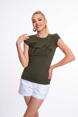 Light hímzett póló