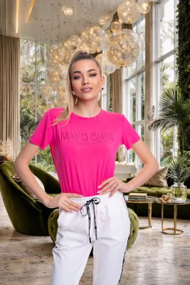 Light hímzett póló/ S